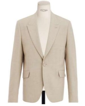 Dior Jacket With Rounded Closure - Natural