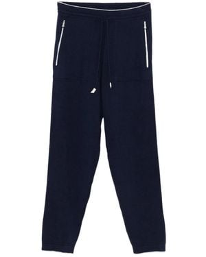 Eleventy Cashmere Track Pants - Blue