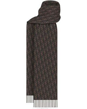 Dior Oblique Double-Sided Scarf - Multicolour