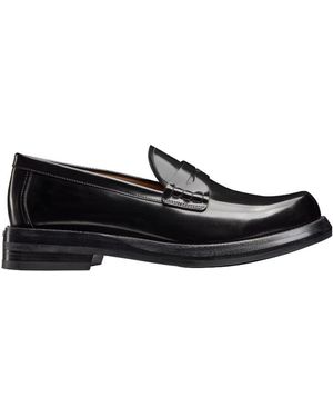 Dior Homme Carlo Slip-On Loafers - Black
