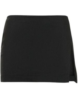 GIUSEPPE DI MORABITO Lycra Mini Skirt - Black
