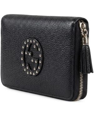 Gucci Tassel Long Wallet - White