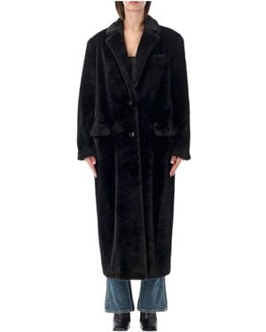 Stand Studio Emmie Single-Breasted Coat - Black