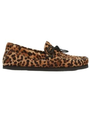 Isabel Marant Fitzo Boat Shoes - Brown