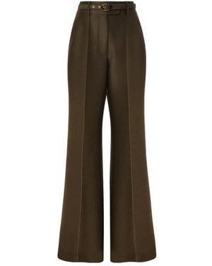 Zimmermann Belt Loop Trousers - Brown