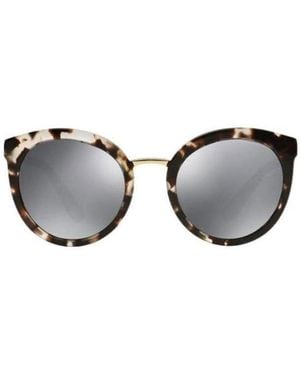 Dolce & Gabbana Logo Sunglasses - Metallic