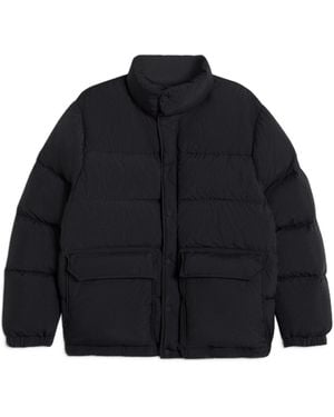 Maison Kitsuné Maison Kitsuné Quilted Puffer Jacket - Blue