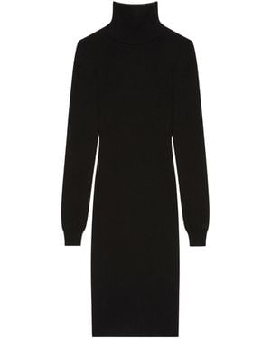 Givenchy Backless Long-Sleeved Dress - Black