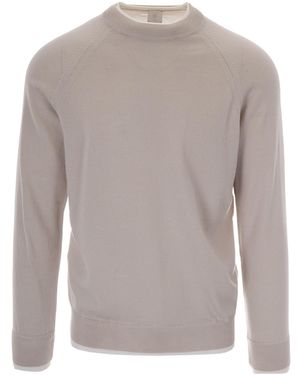 Eleventy Crew Neck Knitwear - Gray