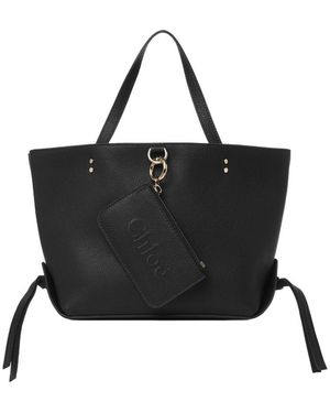 Chloé Small Sense Tote Bag - Black