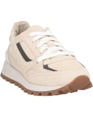 Brunello Cucinelli Casual Low-Top Shoes - White