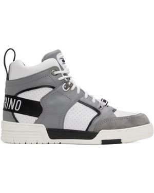 Moschino メンズ スニーカー スエード