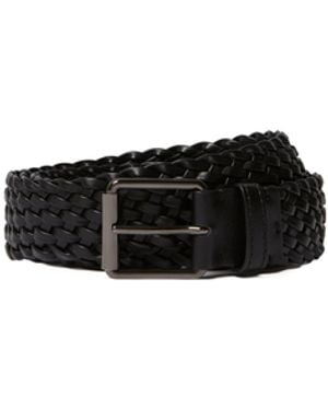 Stella McCartney Woven Buckle Belt - White