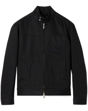 Gucci Cotton Denim Jacket With Horsebit - Black