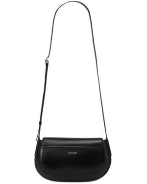 Lemaire Belly Leather Shoulder Bag - White