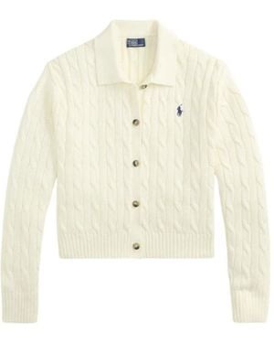 Polo Ralph Lauren Cotton Cardigan - White