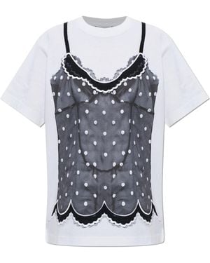 Marc Jacobs Short-Sleeved T-Shirt - Gray