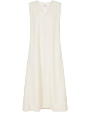 JOSEPH Vssad Woven Midi Dress - White