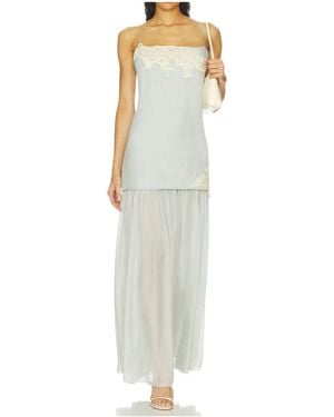SIR. Sleeveless Dress - White