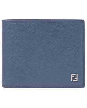 Fendi Ff Wallet - Blue