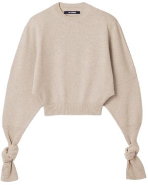 Jacquemus The Fiocco セーター - Natural
