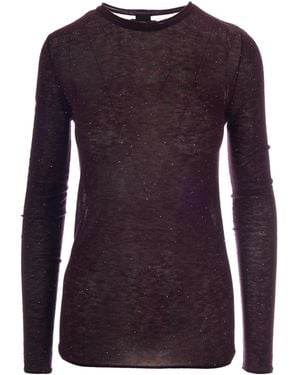 Pinko Long-Sleeved Pullover - Purple