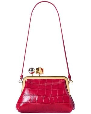 Jacquemus The Berlingot Small Clasp Bag - Red