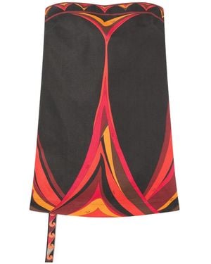 PUCCI Fari-Print Cotton And Linen Dress - Multicolour