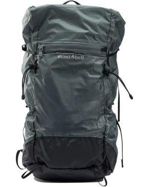 Montbell Logo Hiking Backpack - Gray