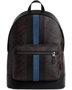 COACH Zippered Backpack - Black