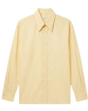 Lemaire Long Sleeve Shirt - Natural