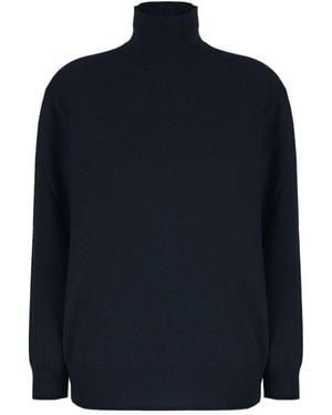 Malo Roll-Neck Cashmere Jumper - Blue