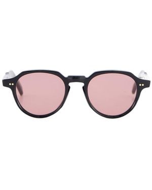 Cutler and Gross Oval-Frame Sunglasses - Pink