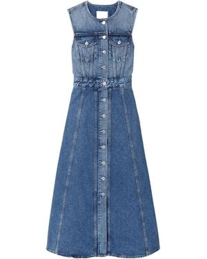 Citizens of Humanity Idalene Denim Midi Dress - Blue