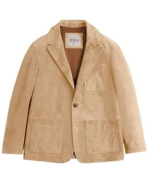 Tod's Pashmy Blazer - Natural