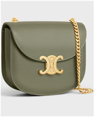 【CELINE】BESACE TALULAH SHOULDER BAG Celine Chain Besace Talulah in Black | Lyst