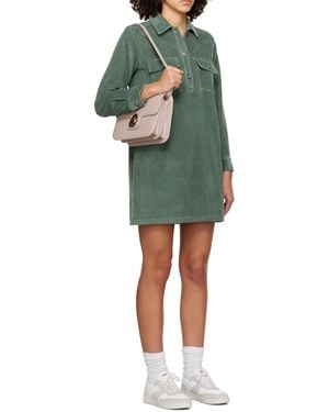 A.P.C. Short Lapel Dress - Green