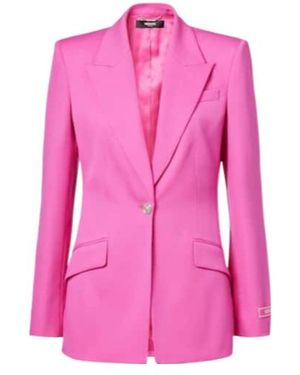 Versace Medusa Wool Blazer - Pink