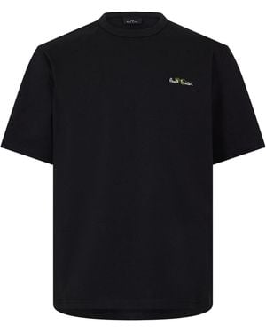 Paul Smith Loose Cotton T-Shirt - Black