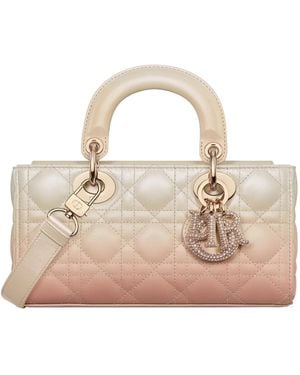 Dior Small Lady D-Joy Bag - Natural