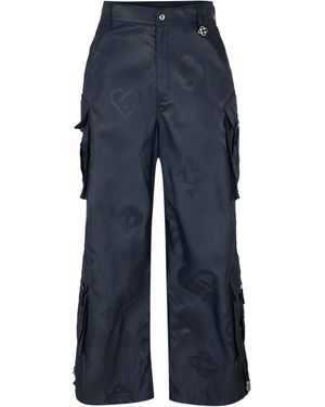 CASABLANCA Cargo Trousers - Blue
