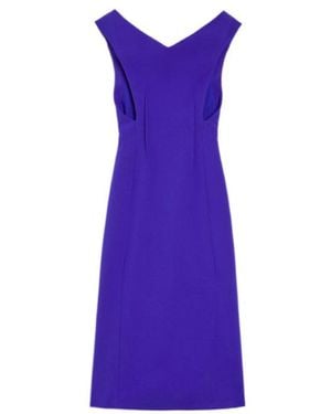 Jil Sander Sleeveless Dress - Purple