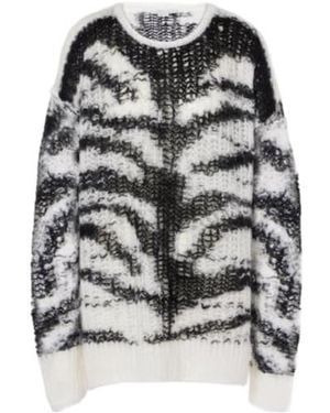 Stella McCartney Crew Neck Knit Jumper - Grey