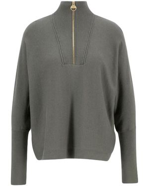 Barbour Lola Knit Sweater - Gray