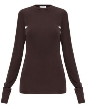 DARKPARK Long-Sleeved T-Shirt - Brown