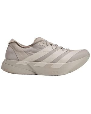 Y-3 Adios Pro 4 Striped Running Shoes - Grey