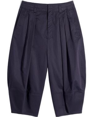 Lemaire Balloon Cut Bermudas Short - Blue