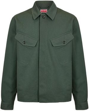 KENZO Shirt Jacket - Green