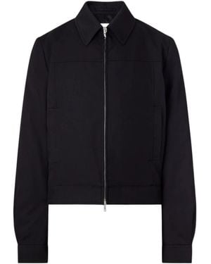 Dries Van Noten Long-Sleeve Casual Jacket - Blue
