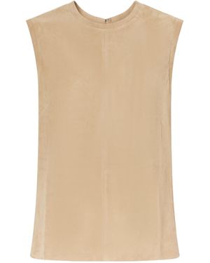 Stouls Miuccia Suede Tank - Natural